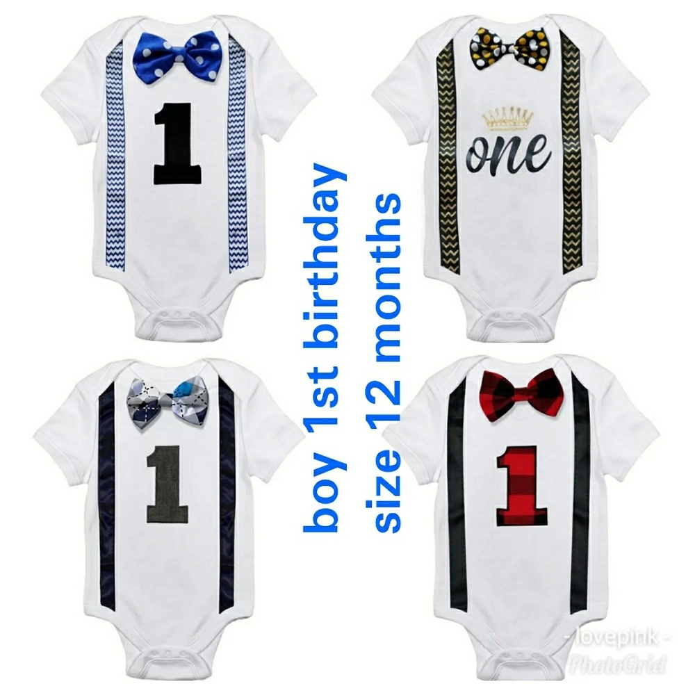 Baby 1st birthday outfit new party
